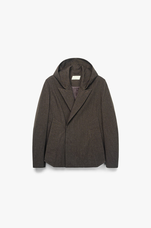 Gesture Hood Blazer