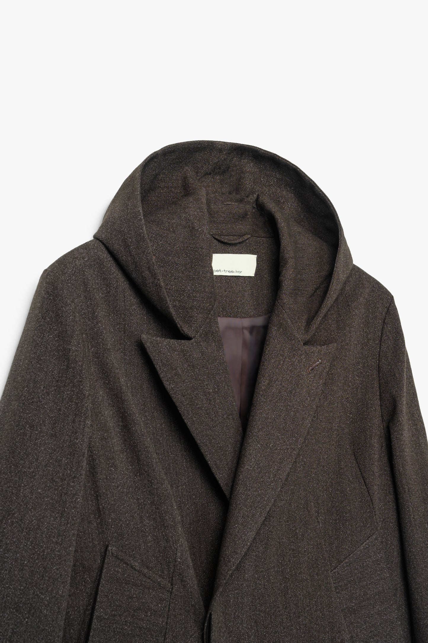 Gesture Hood Blazer